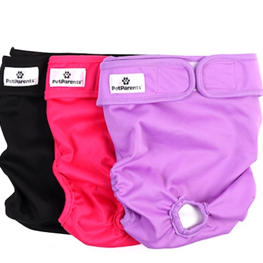 🎉HP! SET 3 Reusable Pet Diapers in Med or Large